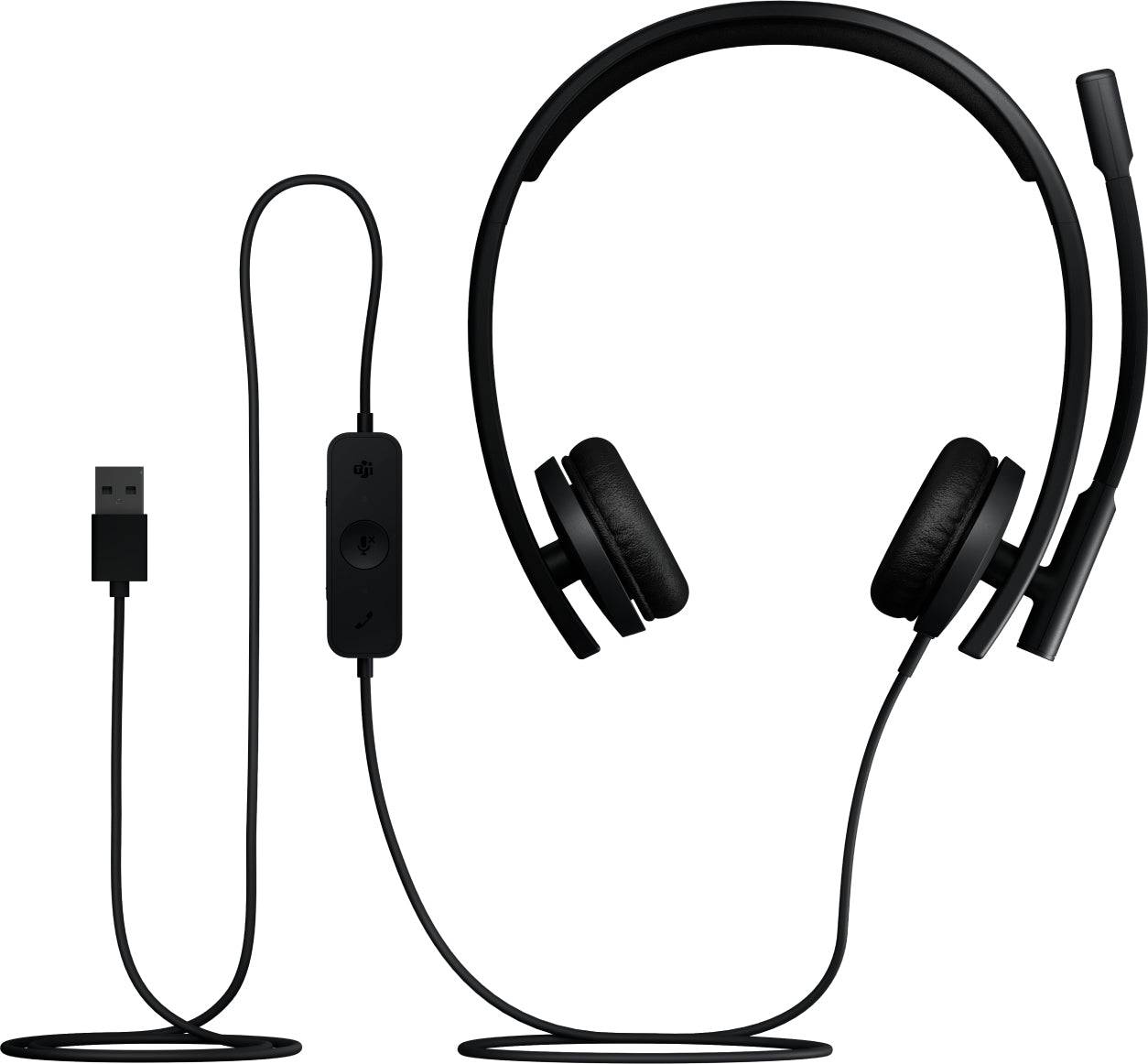 Logitech H570e Auricolare Cablato A Padiglione Ufficio USB tipo A Nero-4