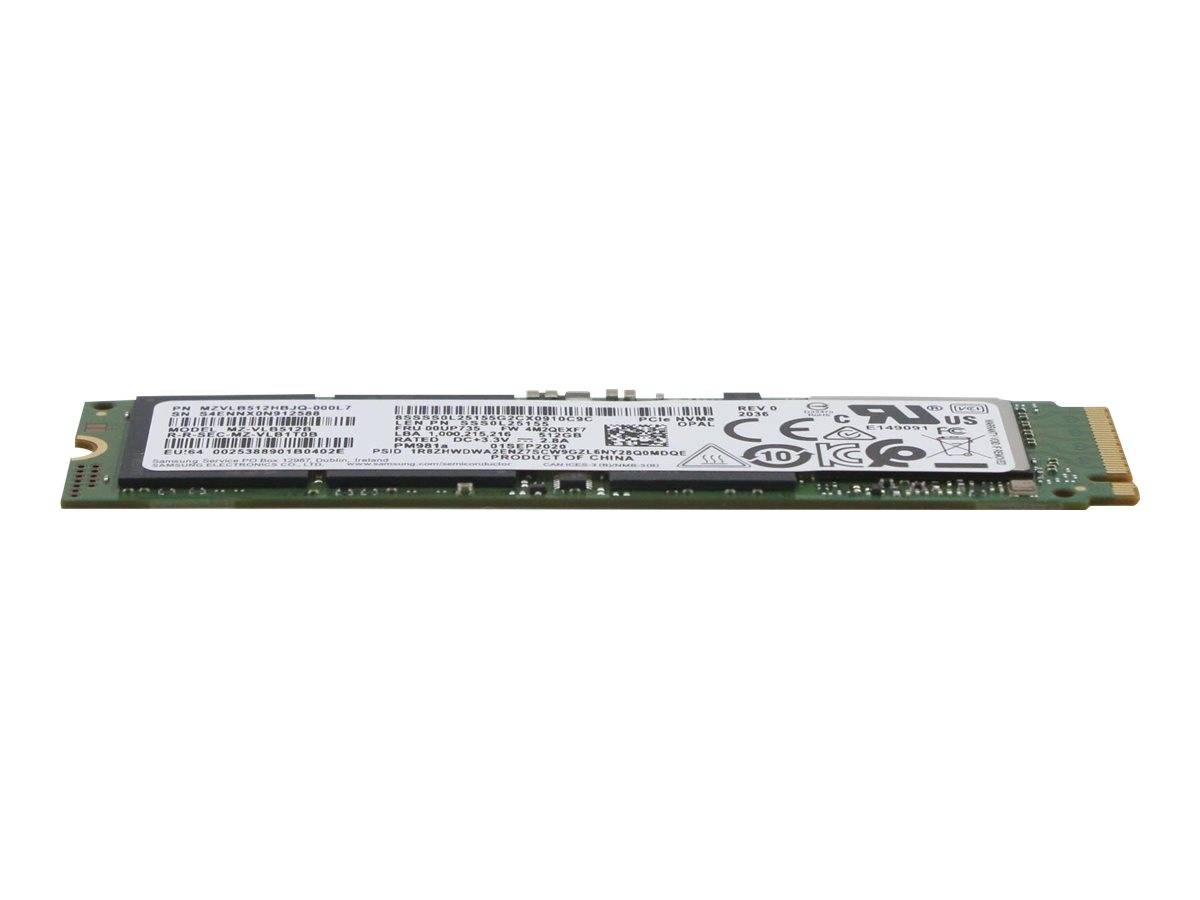 SSD M.2 2280 PCIe NVMe 512GB - OPAL 2 0 FRU SSD M.2 2280 - PCIe NVMe 512GB OPAL 2 0 Samsung FRU00UP437, 512 GB, M.2 - Wa-3