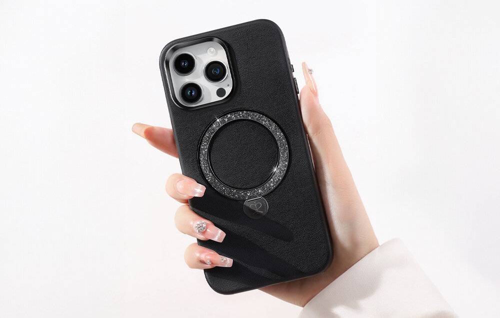 Joyroom - PN-14L4 14 Black - Joyroom PN-14L4 Custodia Dancing Circle per iPhone 14 Pro Max (nero)-1