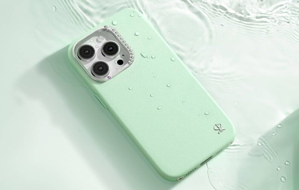 Joyroom - PN-14F4 Green - Joyroom PN-14F4 Starry Case per iPhone 14 Pro (verde)-1