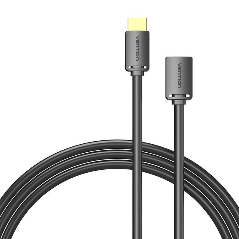 Cavo prolunga Vention HDMI2.0 0,5 m NeroCaratteristiche:-Vention Cavo video HDMI 2.0 Cavo prolunga PVC 4K HD Tipo 1M N-0