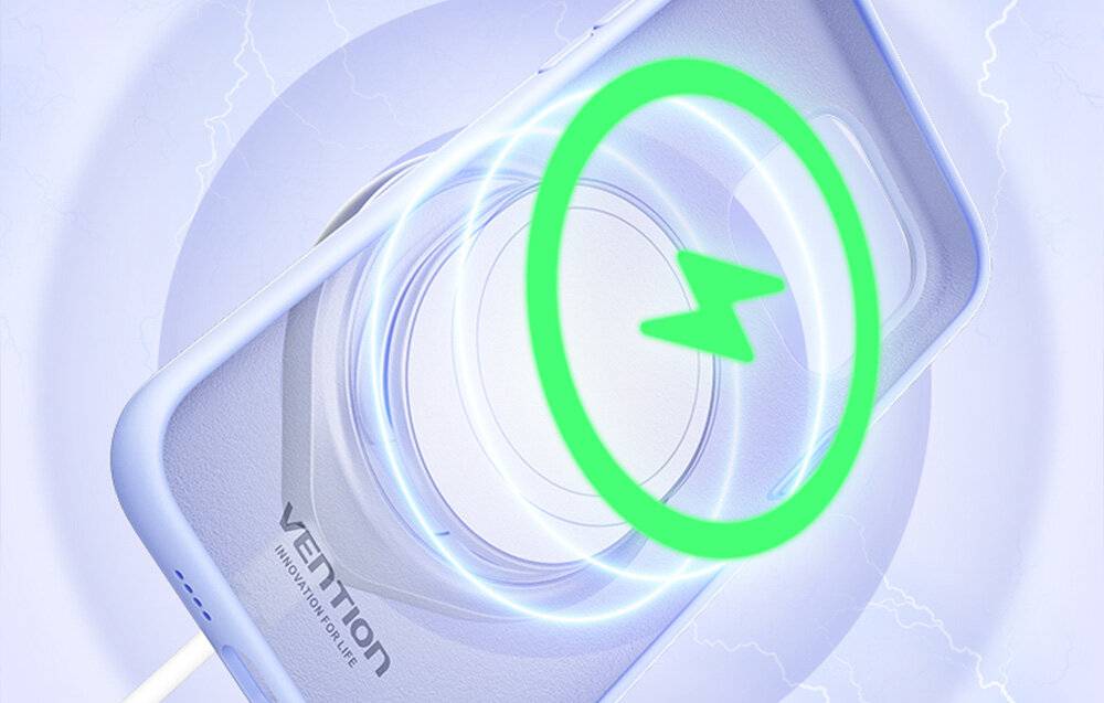 Immagine premio per Vention - KUFV0-40 - Vention KUFV0-40 Silikonhülle per iPhone 15 Pro Max (lila)
