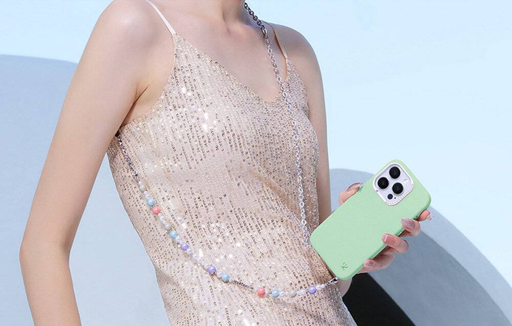 Joyroom - PN-15F2 Green - Joyroom PN-15F1 Starry Case per iPhone 15 Pro (verde)-1