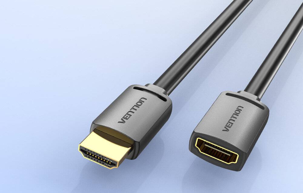 Cavo prolunga Vention HDMI2.0 0,5 m NeroCaratteristiche:-Vention Cavo video HDMI 2.0 Cavo prolunga PVC 4K HD Tipo 1M N-2