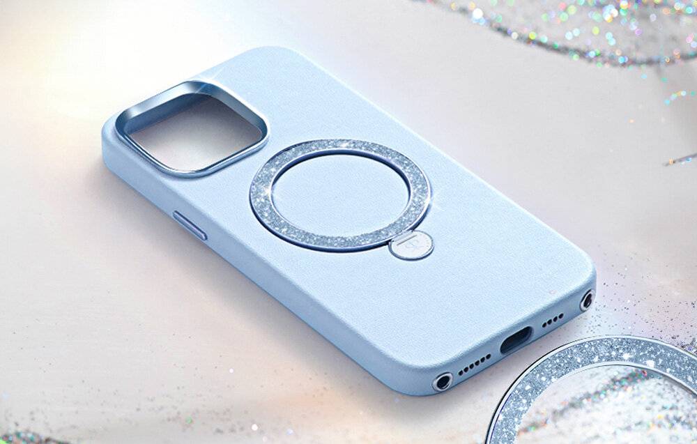 Joyroom - PN-14L2 Blue - Joyroom PN-14L2 Dancing Circle Custodia per iPhone 14 Pro (blu)-2