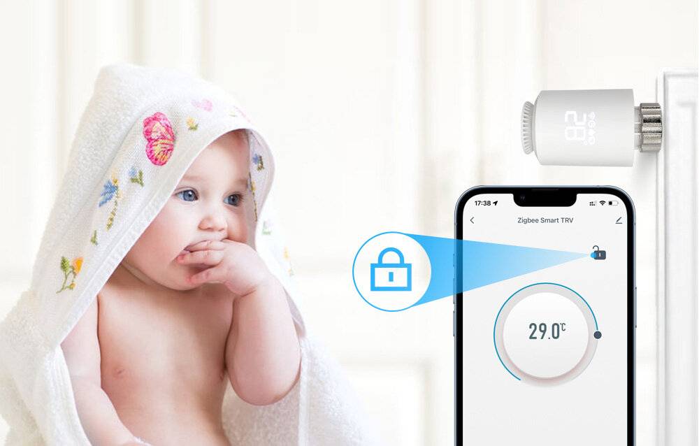 Immagine premio per Avatto - TRV06 - Intelligenter Thermostatkopf Avatto TRV06 Zigbee 3.0 TUYA