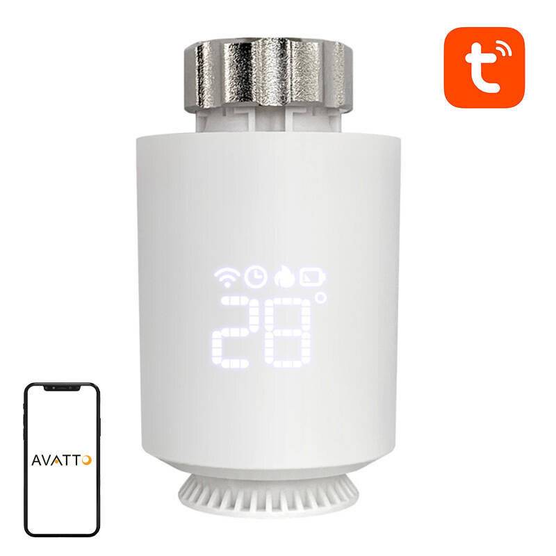 Avatto - TRV06 - Intelligenter Thermostatkopf Avatto TRV06 Zigbee 3.0 TUYA-0