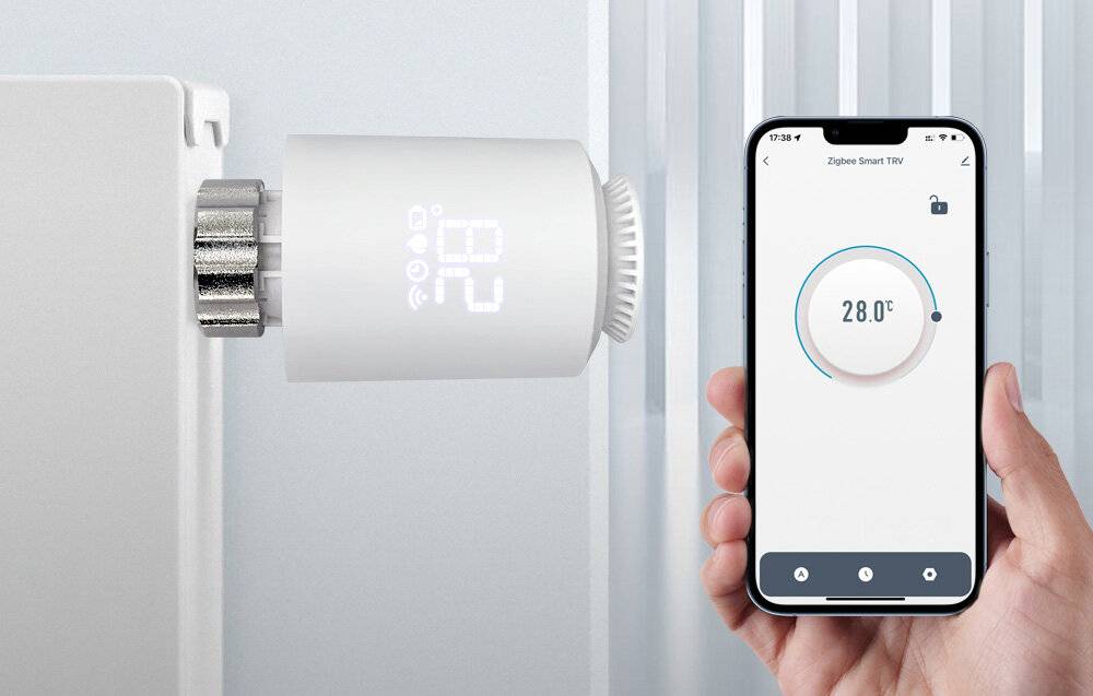 Immagine simbolo per Avatto - TRV06 - Intelligenter Thermostatkopf Avatto TRV06 Zigbee 3.0 TUYA