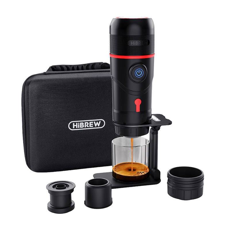 HiBREW - H4-premium - Tragbare 3-in-1-Kaffeemaschine con Etui HiBREW H4-premium 80W-0