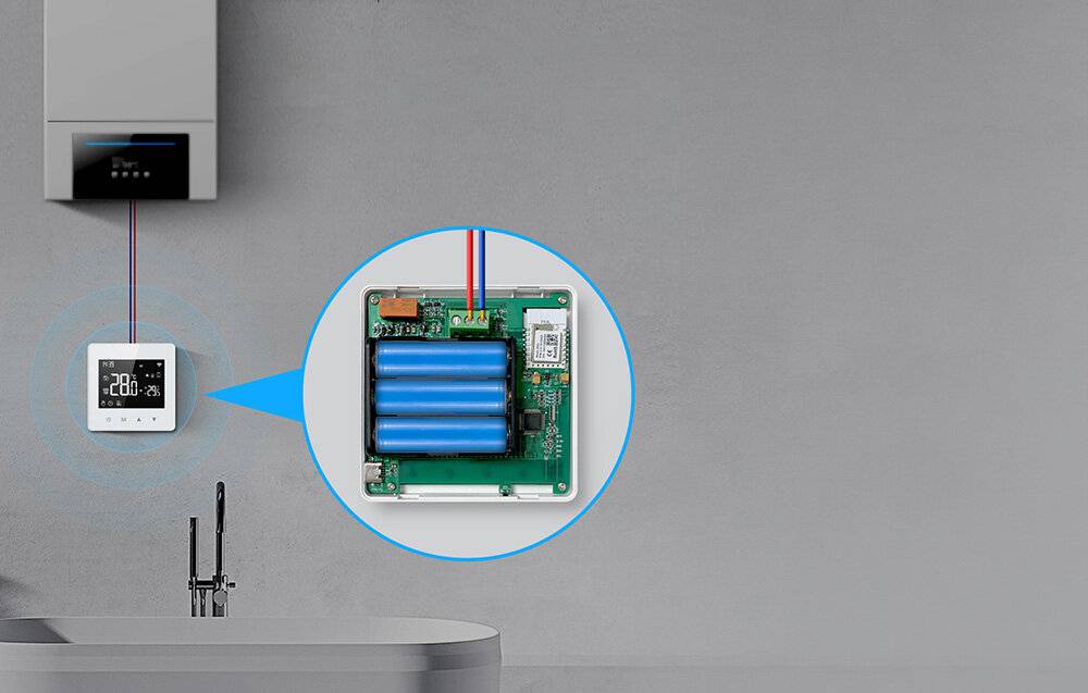Immagine premio per Avatto - ZWT198 - Smart-Thermostat Avatto ZWT198 ZigBee TUYA