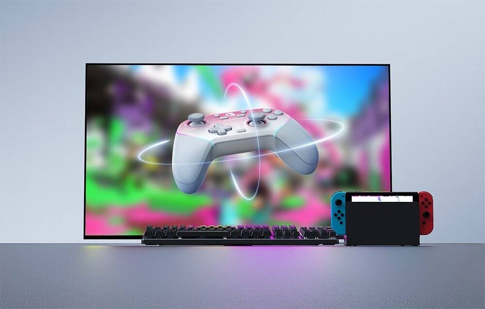 Immagine premio per GameSir - GameSir-T4n Pro PK - GameSir SuperNova T4n Pro Wireless Controller (rosa)