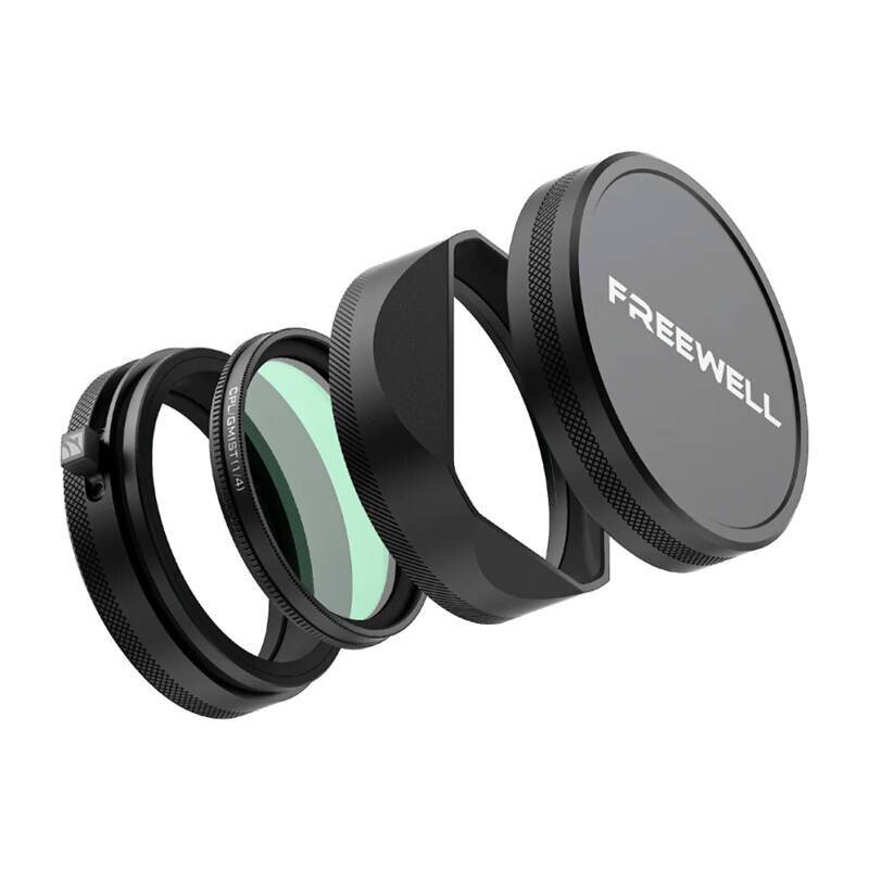 Freewell - FW-FU-XB - Freewell FujiX100 Filterset con Gegenlichtblende (nero)-0