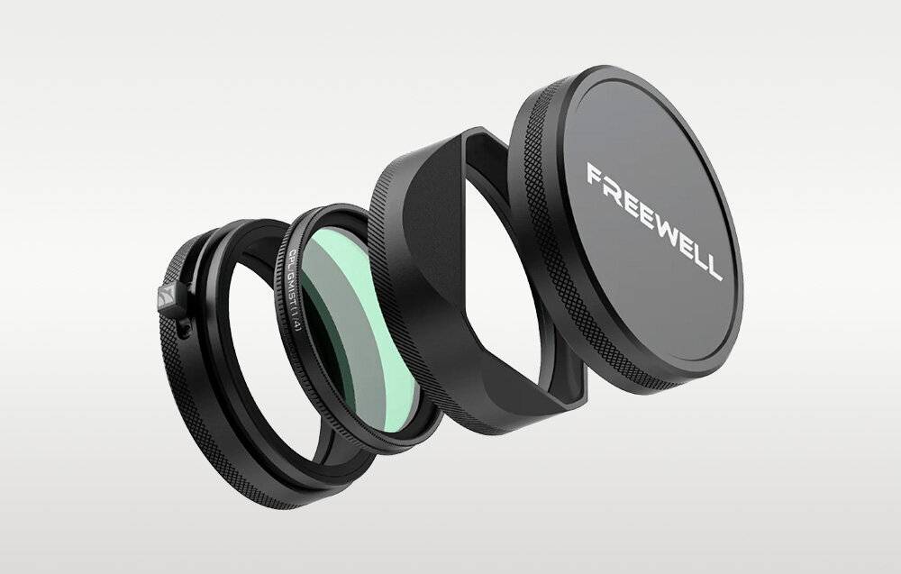 Freewell - FW-FU-XB - Freewell FujiX100 Filterset con Gegenlichtblende (nero)-1