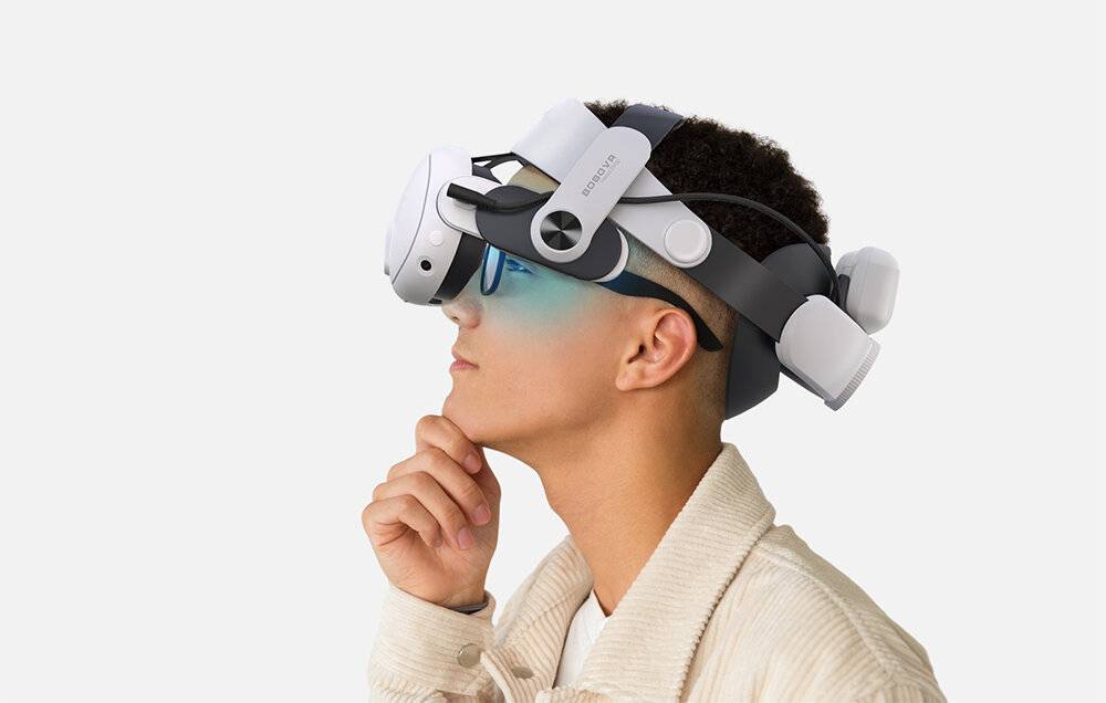Immagine premio per BoboVR - BOOBVR M3 Pro - Pasek odciążający BOBOVR M3 Pro do Oculus Quest 3 + akumulator