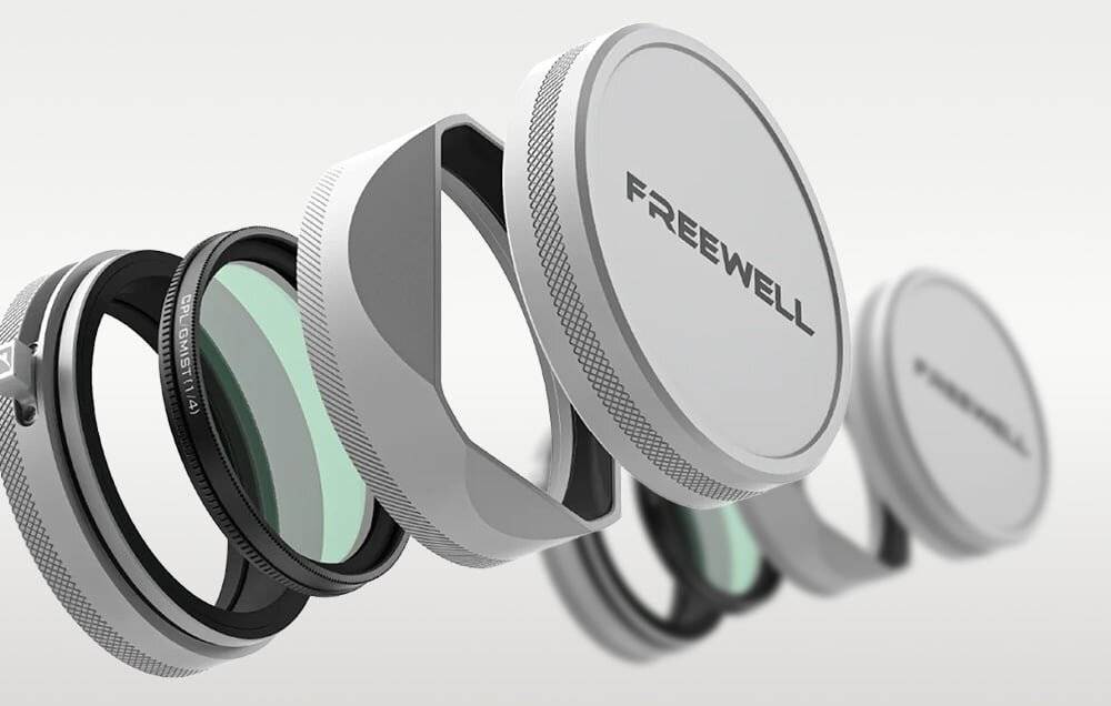 Freewell - FW-FU-XS - Freewell FujiX100 Filterset con Gegenlichtblende (argento)-2