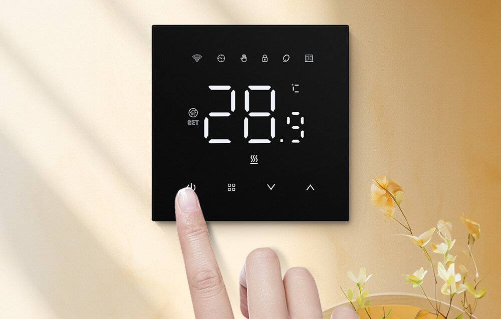 Avatto - WT410-BH-3A-B - Smart-Thermostat Avatto WT410-BH-3A-B Gasboiler 3A WiFi-1