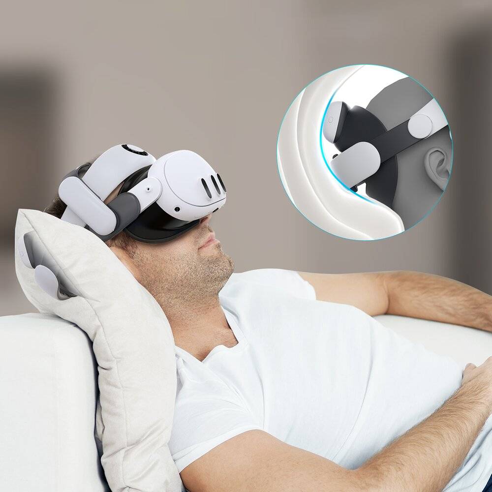 BoboVR - BOBOVR S3 PRO - BOBOVR S3 PRO Batterieentlastungsband per Meta Quest 3 / Quest 3S-3
