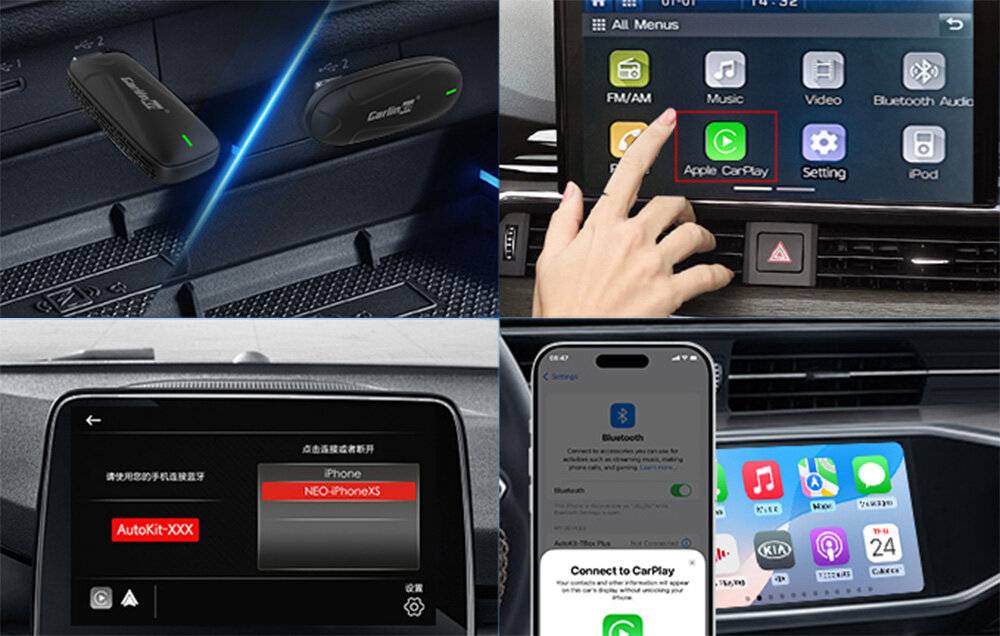 Immagine premio per Carlinkit - AIR X1 - Carlinkit AIR X1 Carplay/Android Auto Wireless-Adattatore
