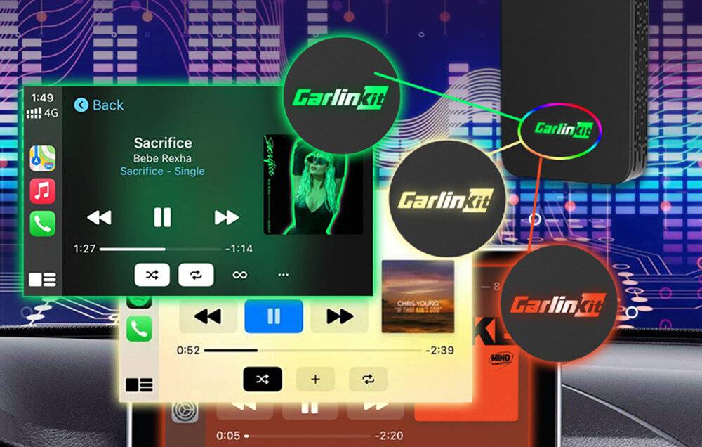 Immagine premio per Carlinkit - CPC200-2AIR - Carlinkit 2AIR Wireless Adattatore Apple Carplay/Android Auto (nero)
