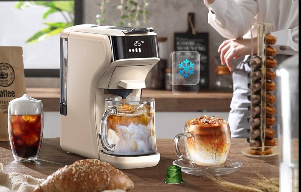 HiBREW - H1B-white - HiBREW 5-in-1-Kapselkaffeemaschine H1B-bianco (bianco)-1