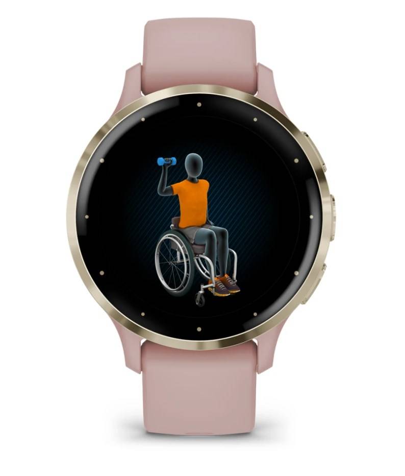GARMIN Venu 3S -41mm - Rose/Softgold-6