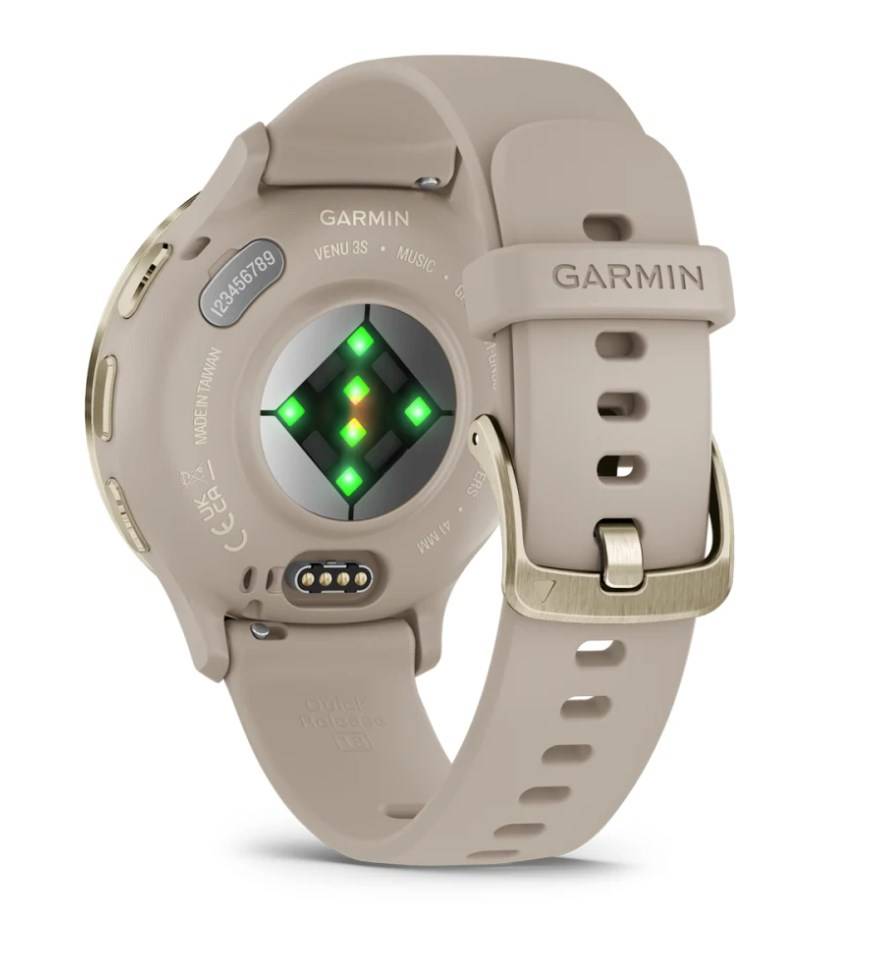 GARMIN Venu 3S -41mm - French-Gray/Softgold-7