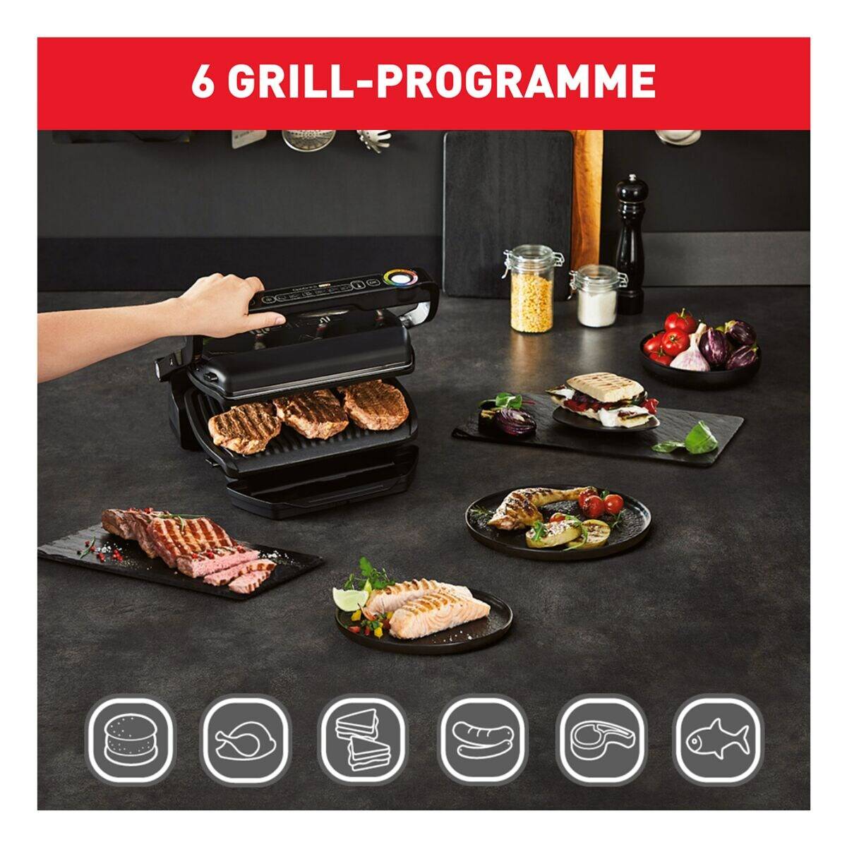 TEFAL OPTIGRILL GC7058 CONTATTO GRITTA-2