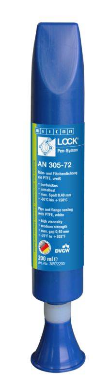 Sigillanti per viti e filetti WEICON 30572200 WEICONLOCK® AN 305-72 200 ml Pipe and Flange Sealing-0