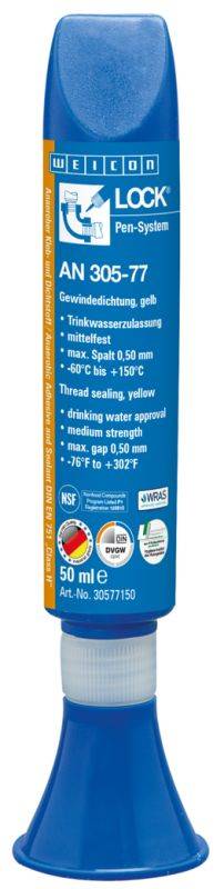 Sigillanti per viti e filetti WEICON 30577150 WEICONLOCK® AN 305-77 50 ml Thread Sealing-0