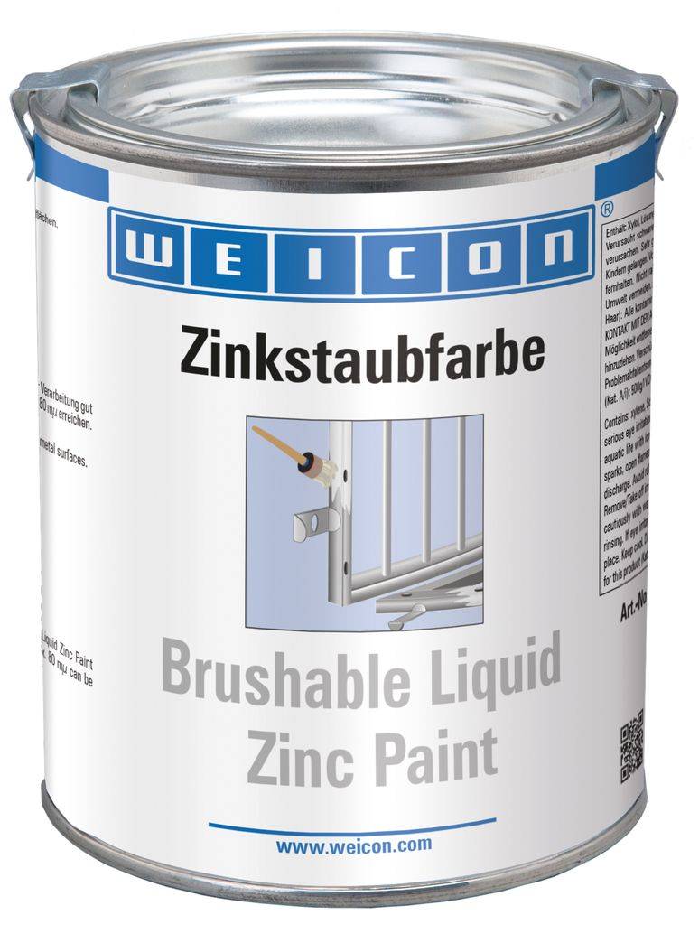 Colori tecnici WEICON 15000750 Brushable Zinc Paint 750 ml-0