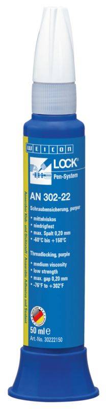 Sigillanti per viti e filetti WEICON 30222150 WEICONLOCK® AN 302-22 50 ml Threadlocking-0