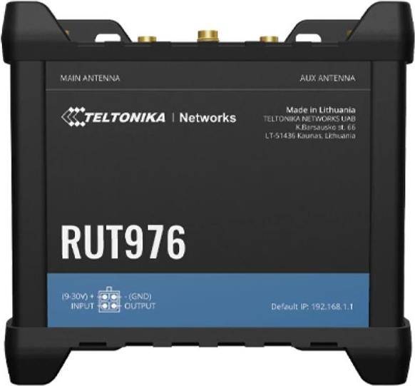Teltonika · Router · RUT976 · Redcap 5G Router (RUT976000000)-0