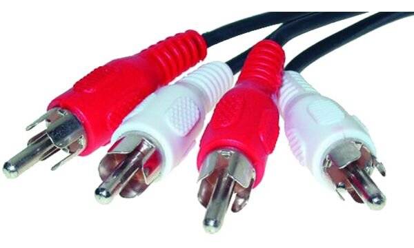 shiverpeaks BASIC-S 2x RCA - 2x RCA 10m - 2 x RCA - Männlich - 2 x RCA - Männlich - Nickel - Schwarz - Rot - Weiß (BS401-3