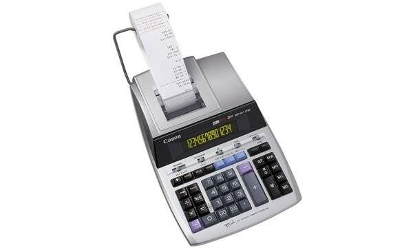 Canon MP1411-LTSC calcolatrice Desktop Calcolatrice con stampa Argento-7