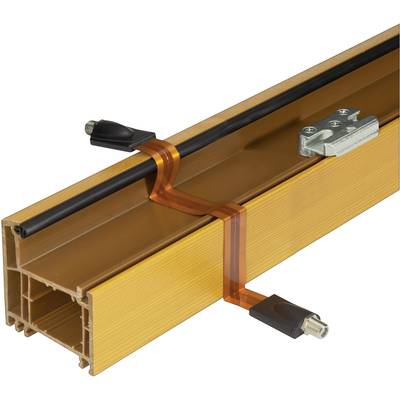 Passacavo Per Finestra SAT - Cavo Sottile Per Satellite Senza Forare, Trasparente E Facile Da Usare - Foto 5