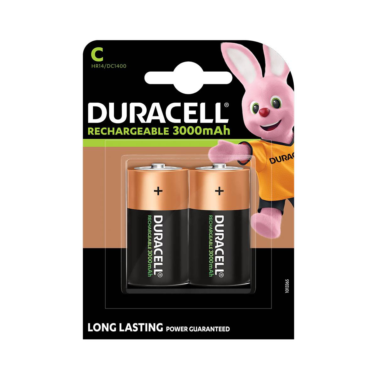 Duracell Ultra C Batteria ricaricabile Nichel-Metallo Idruro [NiMH] (Duracell Rechargeable C Size 2 Pack)-1