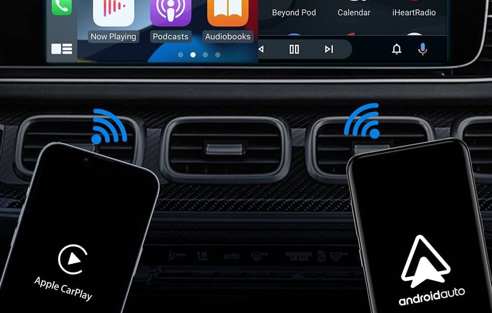 Ottocast - CA400-S - Ottocast CA400-S 4-in-1 Carplay/Android-Adattatore (nero)-0