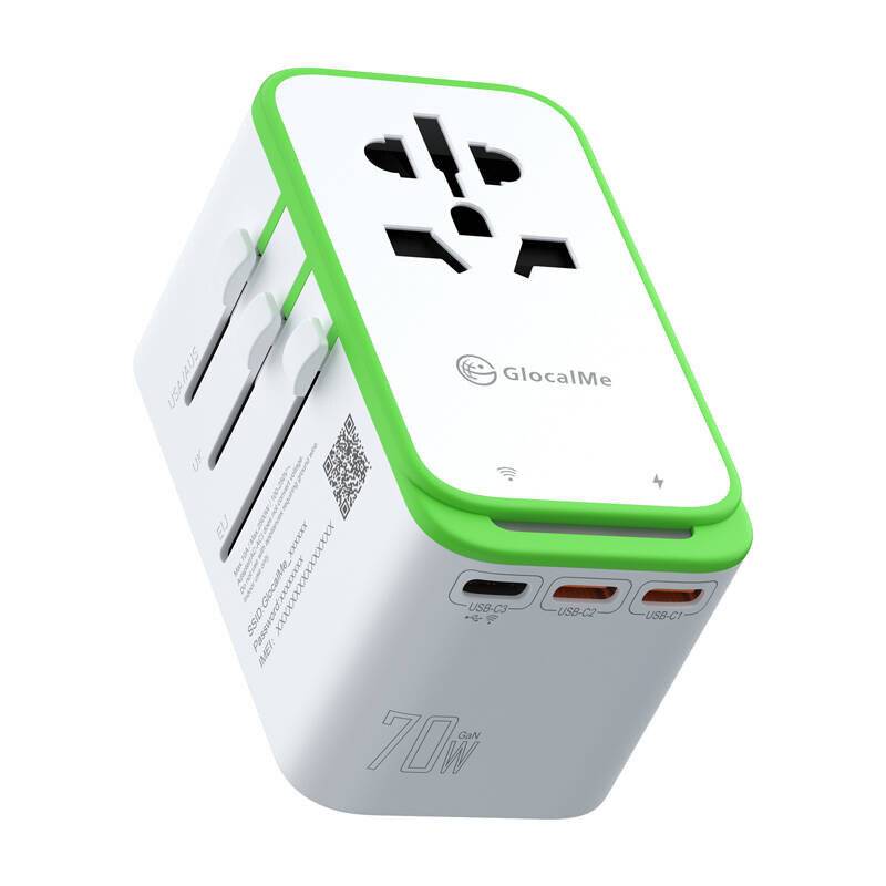 GlocalMe - Roamplug white - Adattatore Roamplug con 4G/LTE-WLAN-Hotspot GlocalMe-0