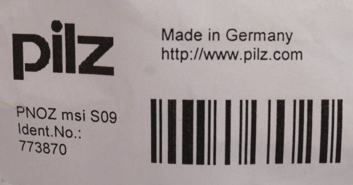 Pilz Universal Adattatore PNOZ msi S09 | 773870-1