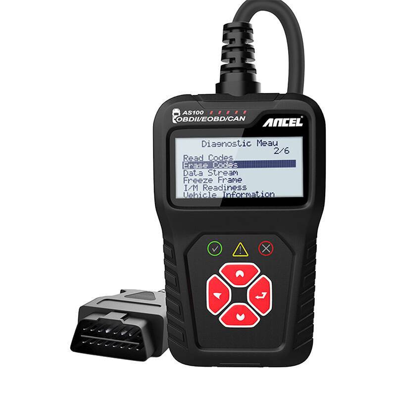 Ancel - AS100/AC100 - Diagnosescanner OBD2 Ancel AS100/AC100