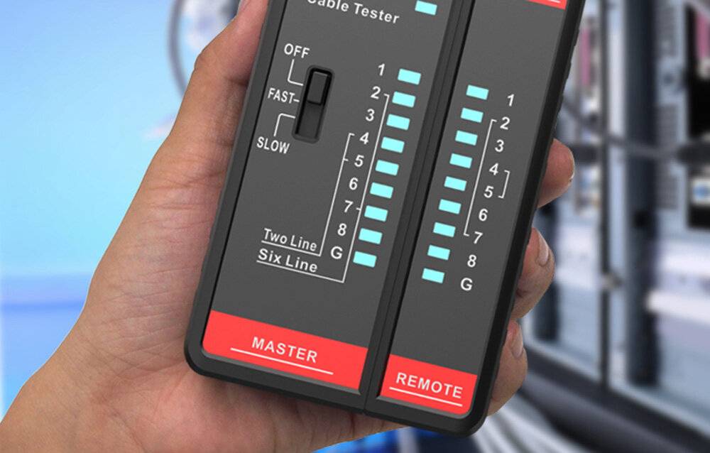 Habotest - HT812A - RJ11/RJ45-Netzwerkkabel-Tester Habotest HT812A-2