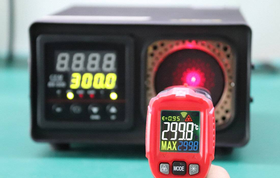 Immagine simbolo per Habotest - HT650B - Laser-Pyrometer con LCD-Display Habotest HT650B