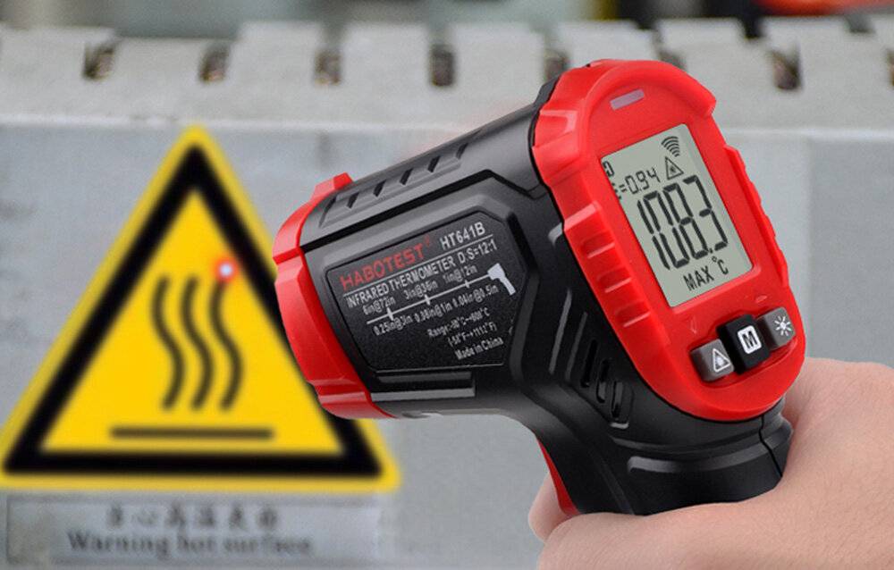 Habotest - HT641B - Digitale Laser-Pyrometer Habotest HT641B-2