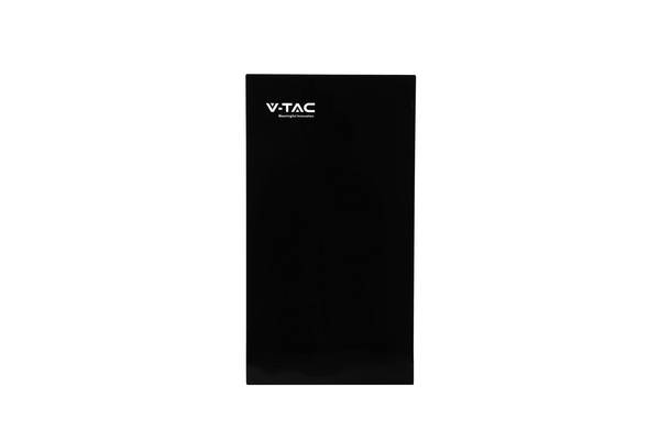 V-TAC Batteria Accumulo LV 5.12kWh LFP 51.2V 100Ah 100A Nera CEI 0-21