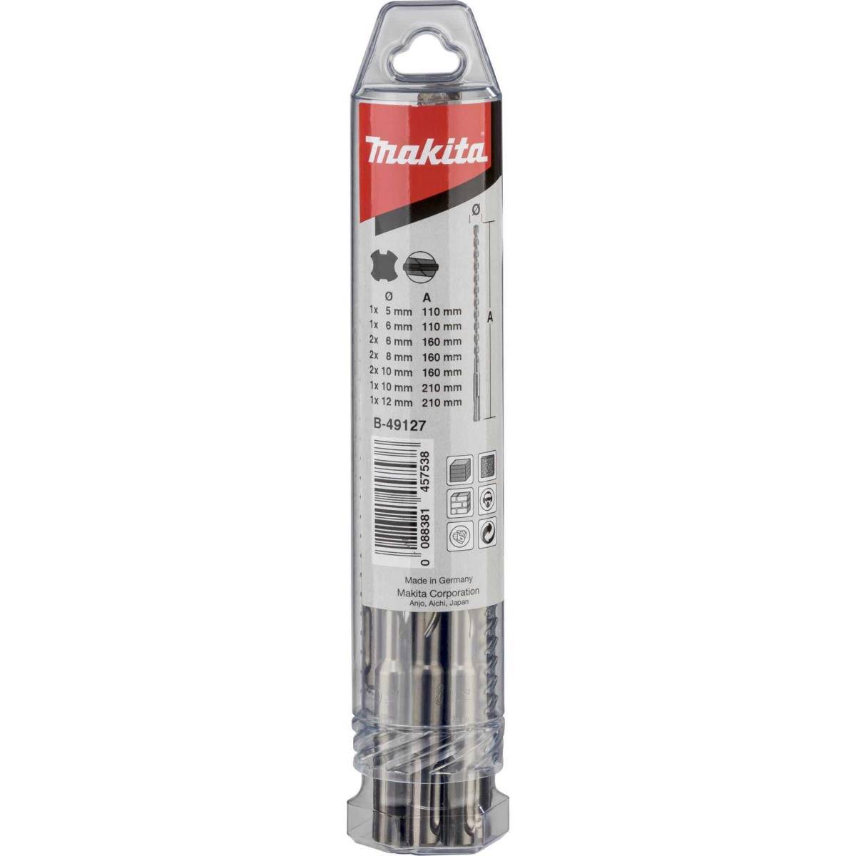 Makita B-49127 SDS-VPLUS-Bohrer-Set Nr6 10tlg (B-49127)-1