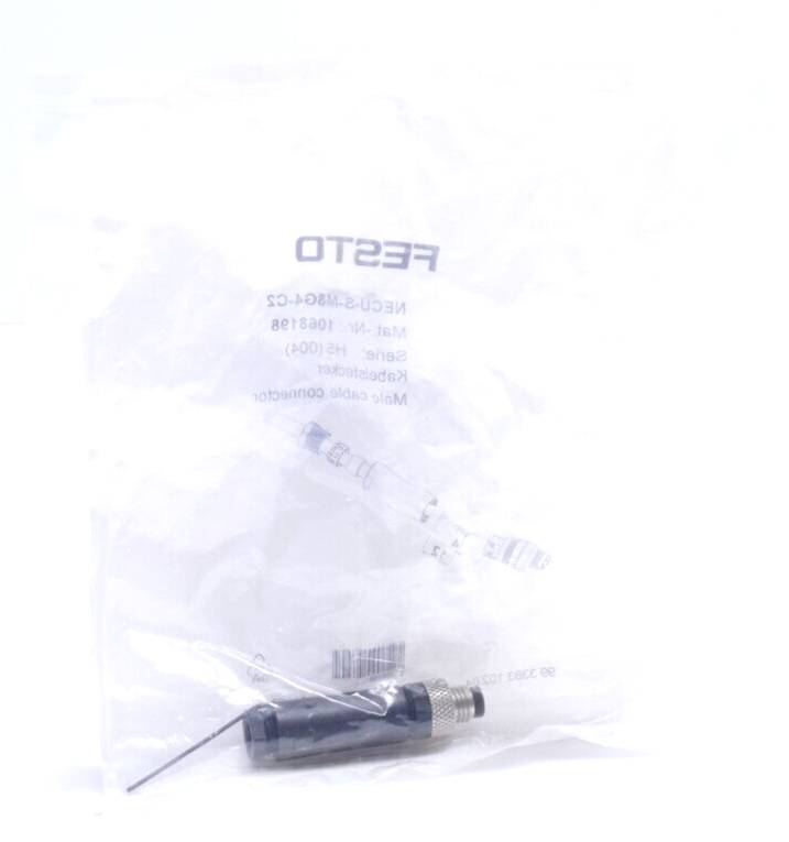 FESTO Spina 1068198 NECU-S-M8G4-C2 30 V DC/AC (max) 1 pz.-2