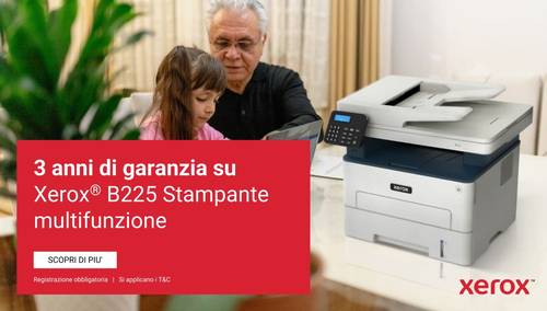 A4 34 ppm Copia/Stampa/Scansione wireless con stampa fronte/retro PS3 PCL5e/6 ADF 2 vassoi Totale 251 fogli (B225V_DNI)-0