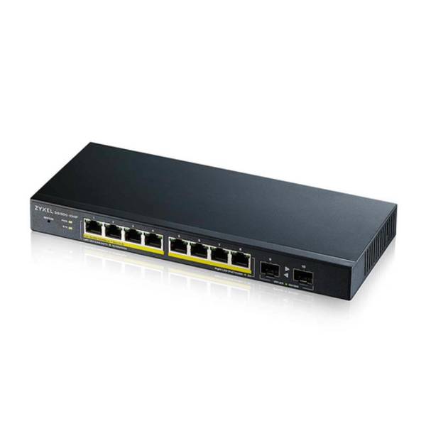 yxel GS1900-10HP Gestito L2 Gigabit Ethernet (10/100/1000) Supporto Power over Ethernet (PoE) Nero (GS1900-10HP-EU0102F)