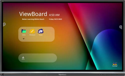 Viewsonic IFP5550-5 lavagna interattiva 139,7 cm (55") 3840 x 2160 Pixel Touch screen Nero HDMI (IFP5550-5)-0