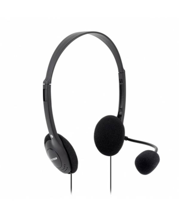 Vultech Cuffie Headset con microfono (HS-01 REV. 2.2)